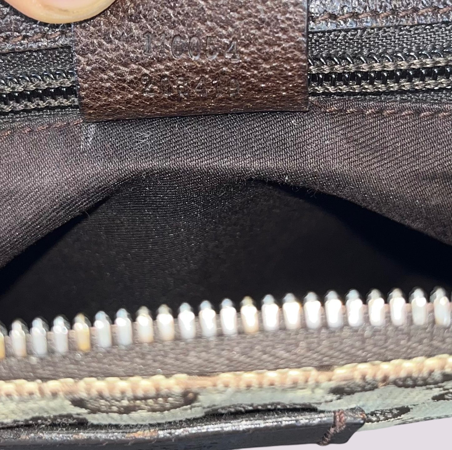 Vintage Gucci Monogramm Umhängetasche / Schultertasche