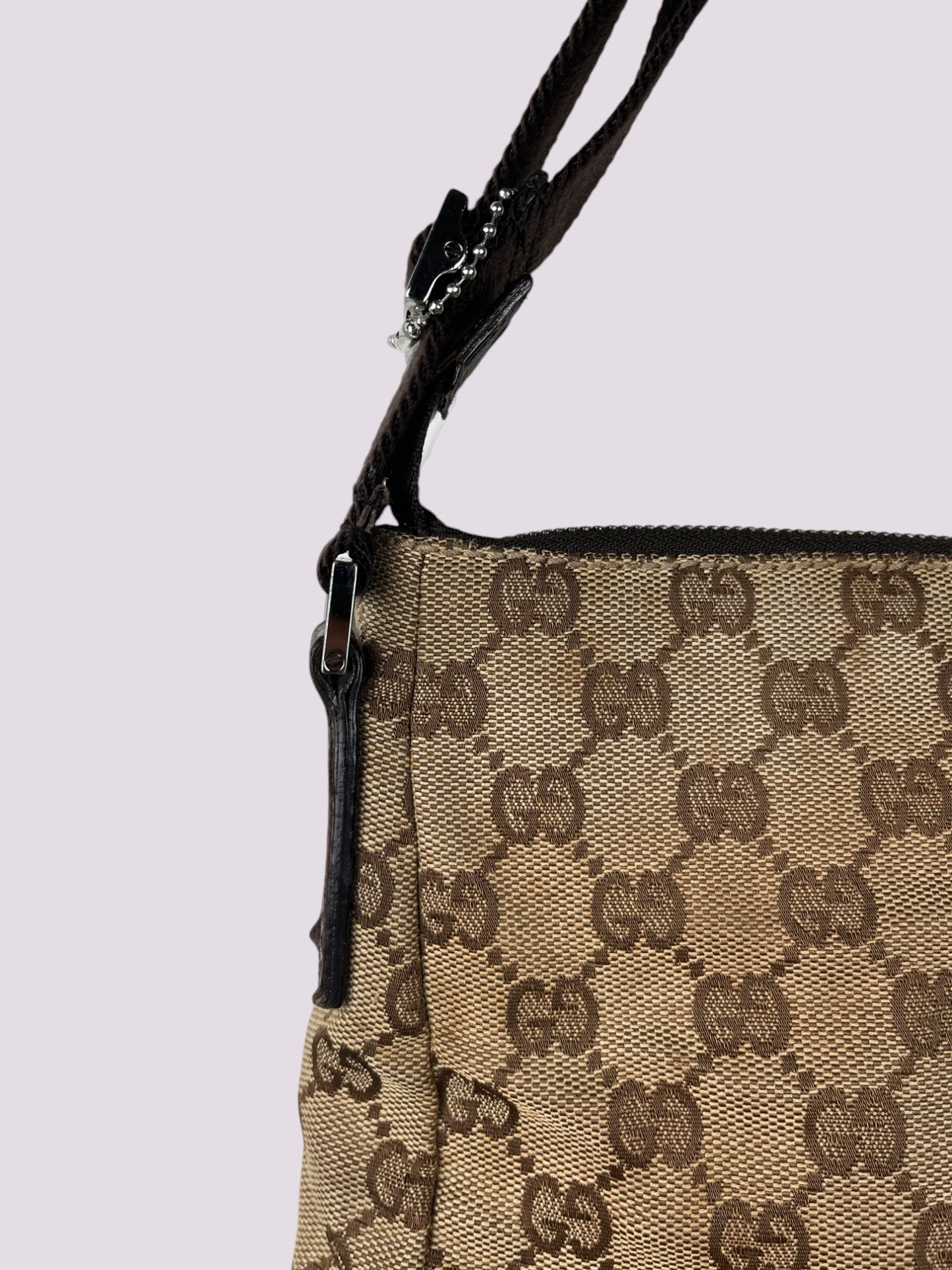 Vintage Gucci Monogramm Umhängetasche / Schultertasche