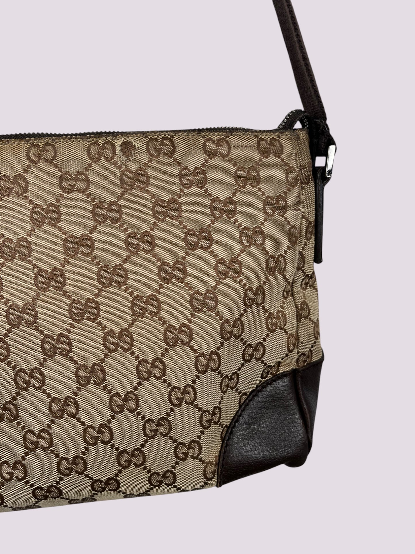 Vintage Gucci Monogramm Umhängetasche / Schultertasche
