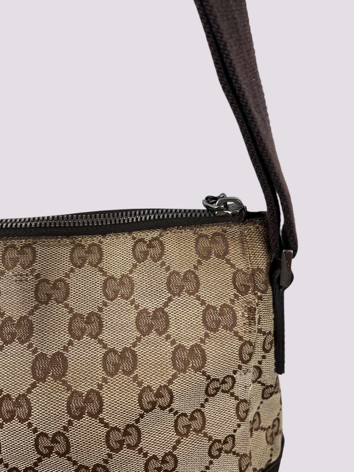 Vintage Gucci Monogramm Umhängetasche / Schultertasche