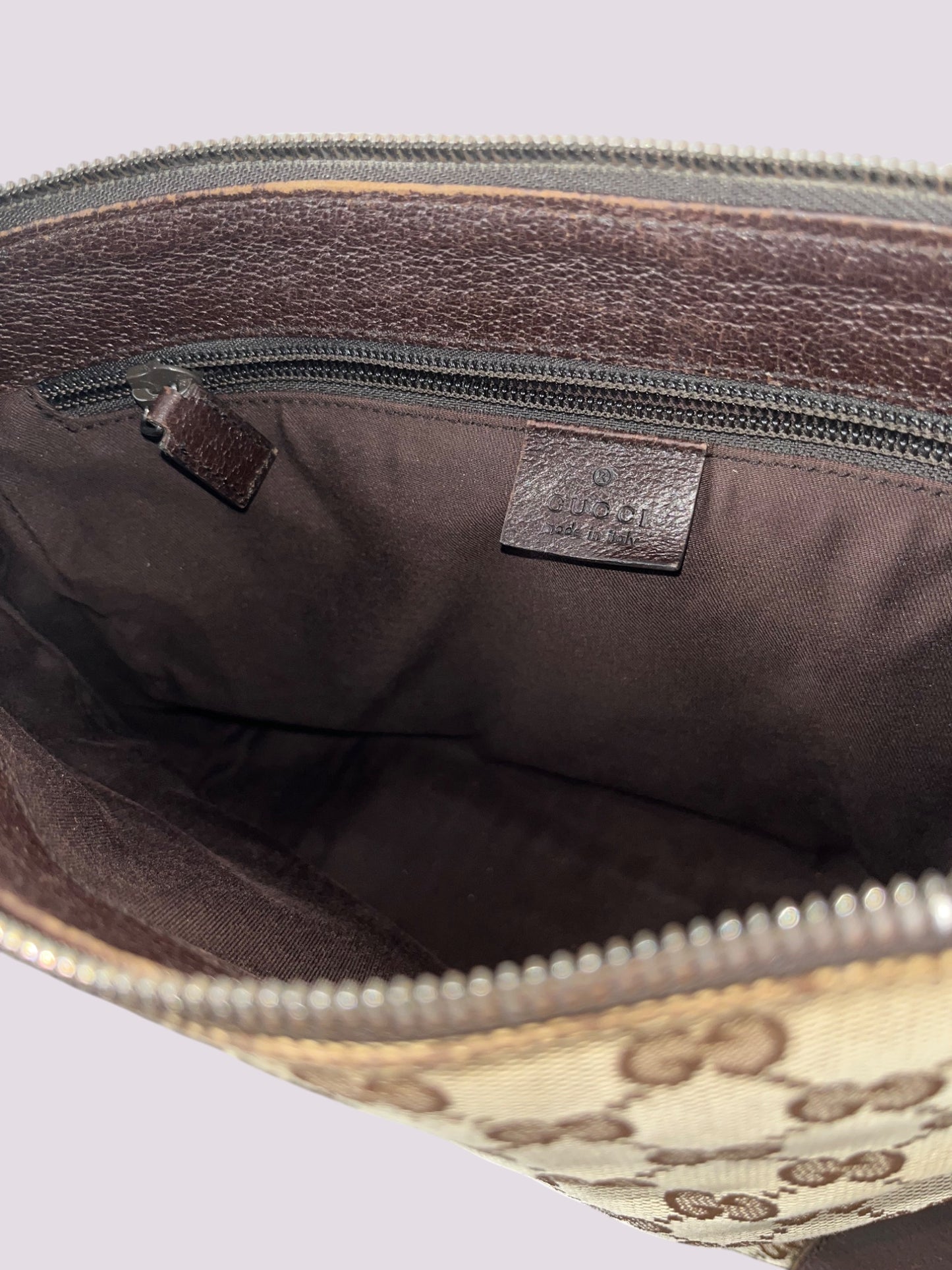 Vintage Gucci Monogramm Umhängetasche / Schultertasche