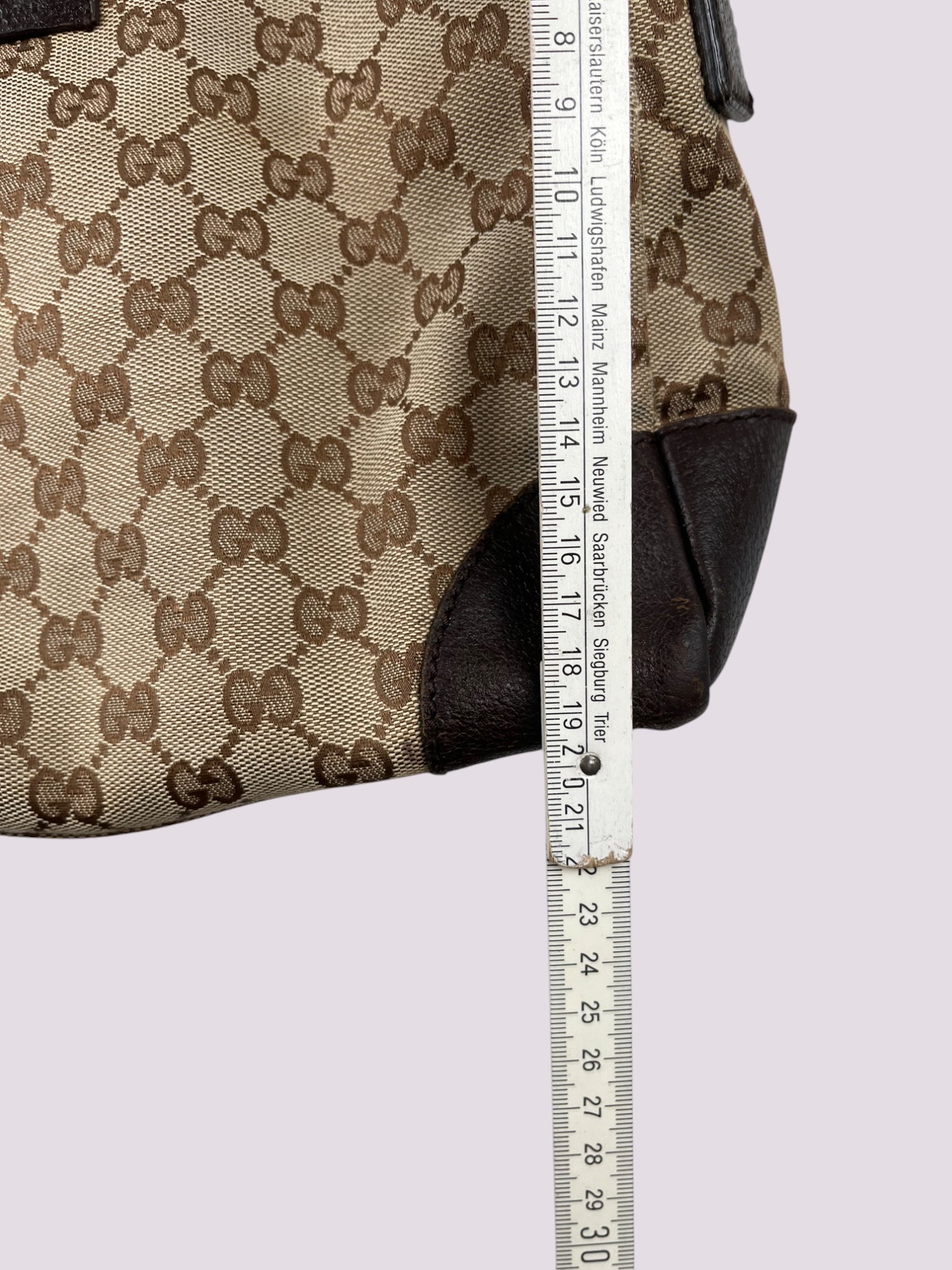 Vintage Gucci Monogramm Umhängetasche / Schultertasche