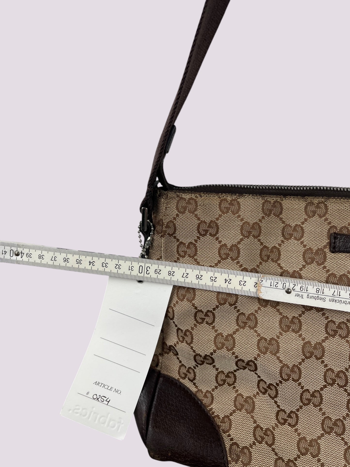 Vintage Gucci Monogramm Umhängetasche / Schultertasche