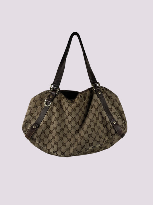 Vintage Gucci Monogramm Handasche / Schultertasche