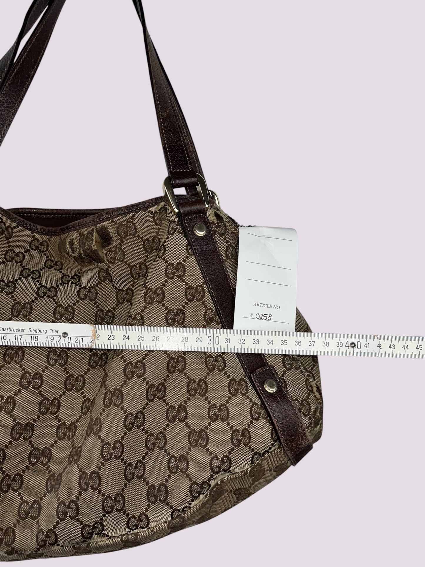Vintage Gucci Monogramm Handasche / Schultertasche