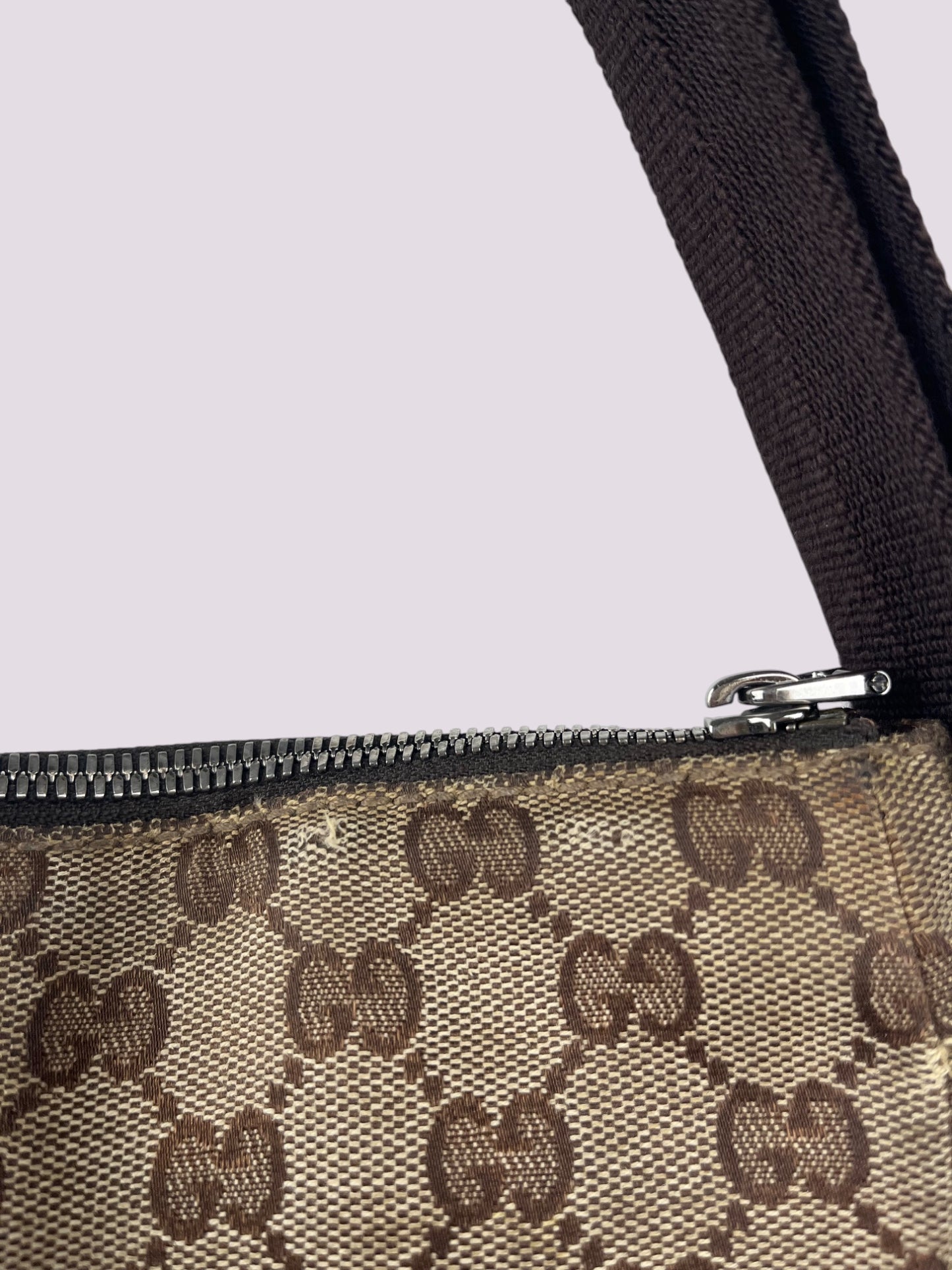 Vintage Gucci Monogramm Umhängetasche / Schultertasche
