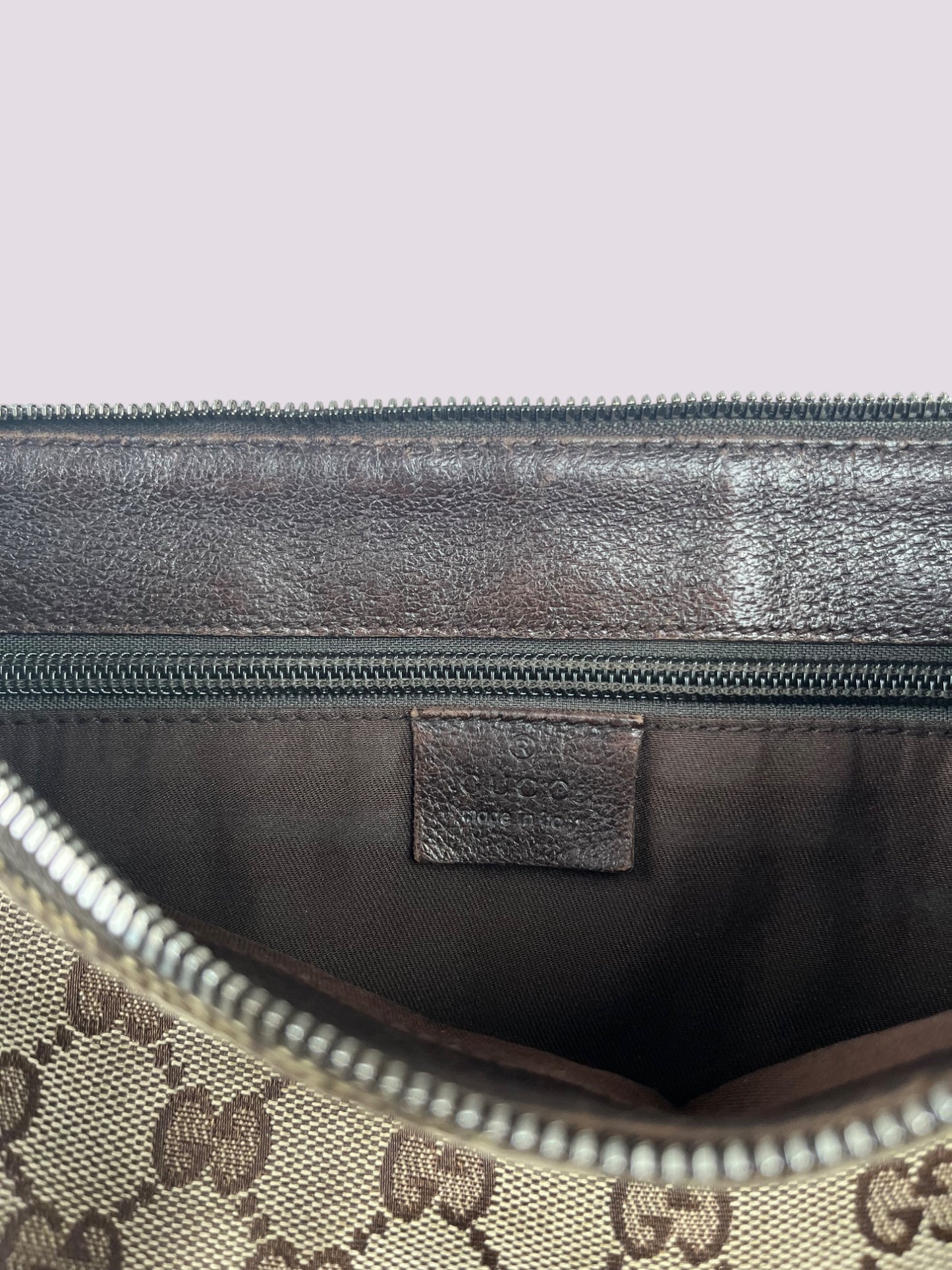 Vintage Gucci Monogramm Umhängetasche / Schultertasche