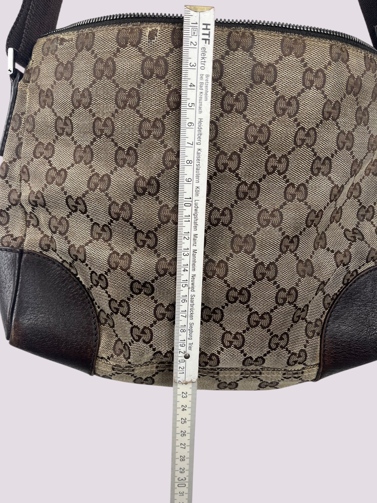 Vintage Gucci Monogramm Umhängetasche / Schultertasche