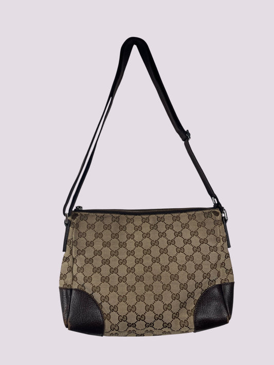 Vintage Gucci Monogramm Umhängetache / Schultertasche
