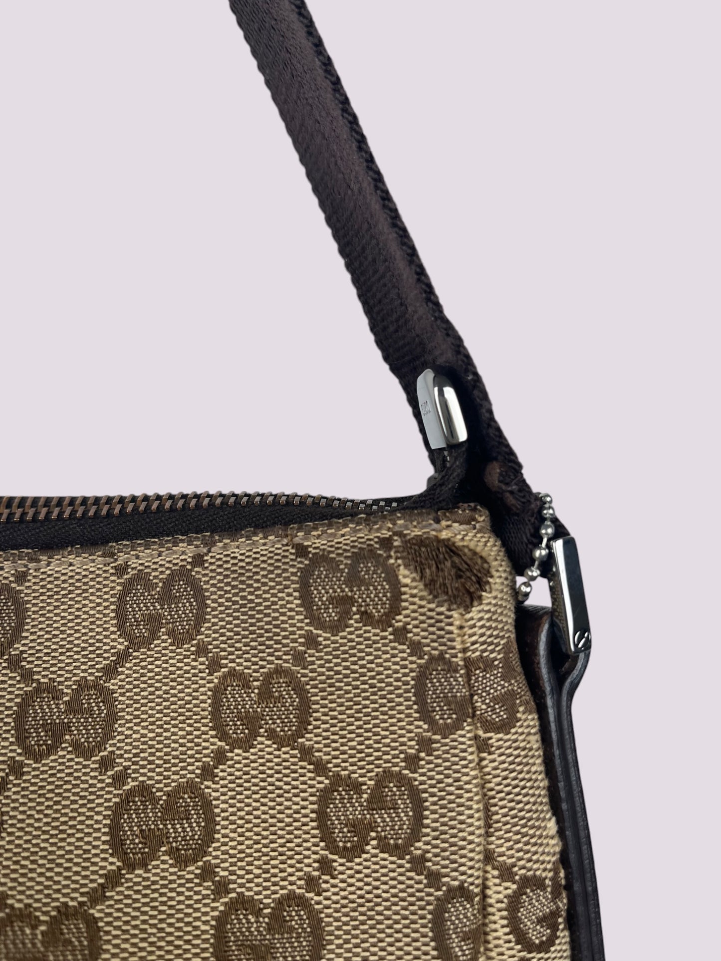 Vintage Gucci Monogramm Umhängetache / Schultertasche