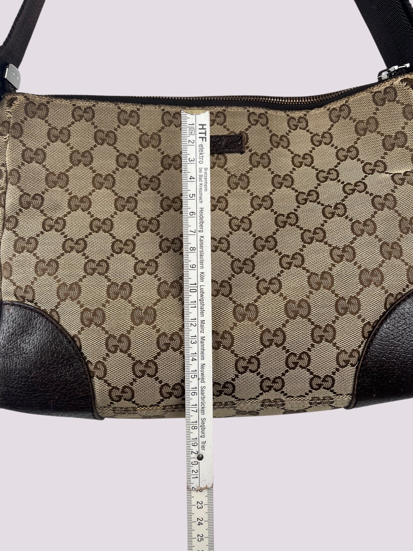 Vintage Gucci Monogramm Umhängetache / Schultertasche
