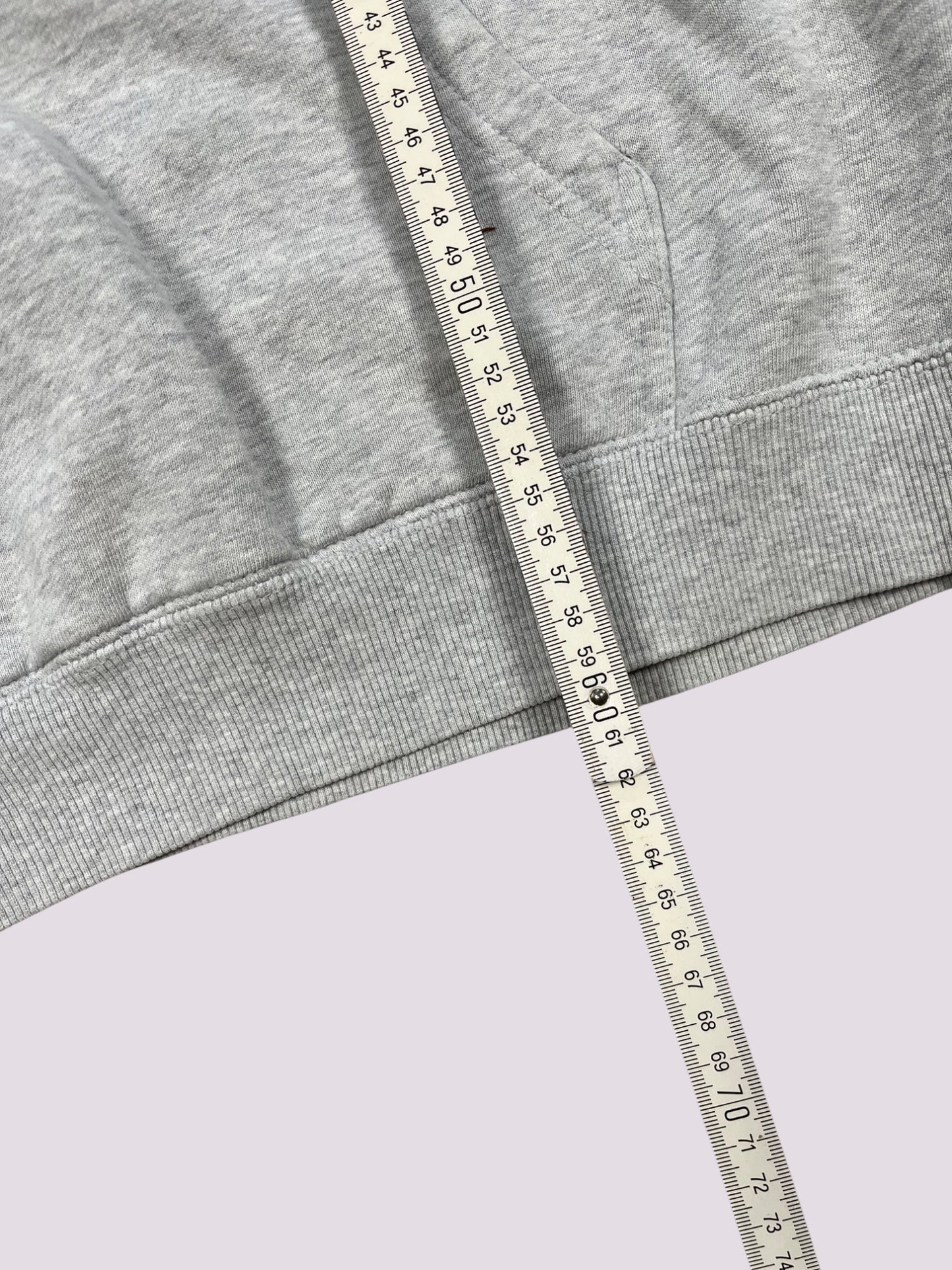 Stüssy Logo Hoodie Grau Gr L