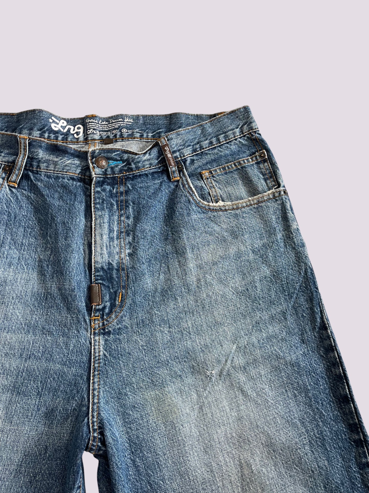 Baggy Jeans Shorts / Jorts Gr 36
