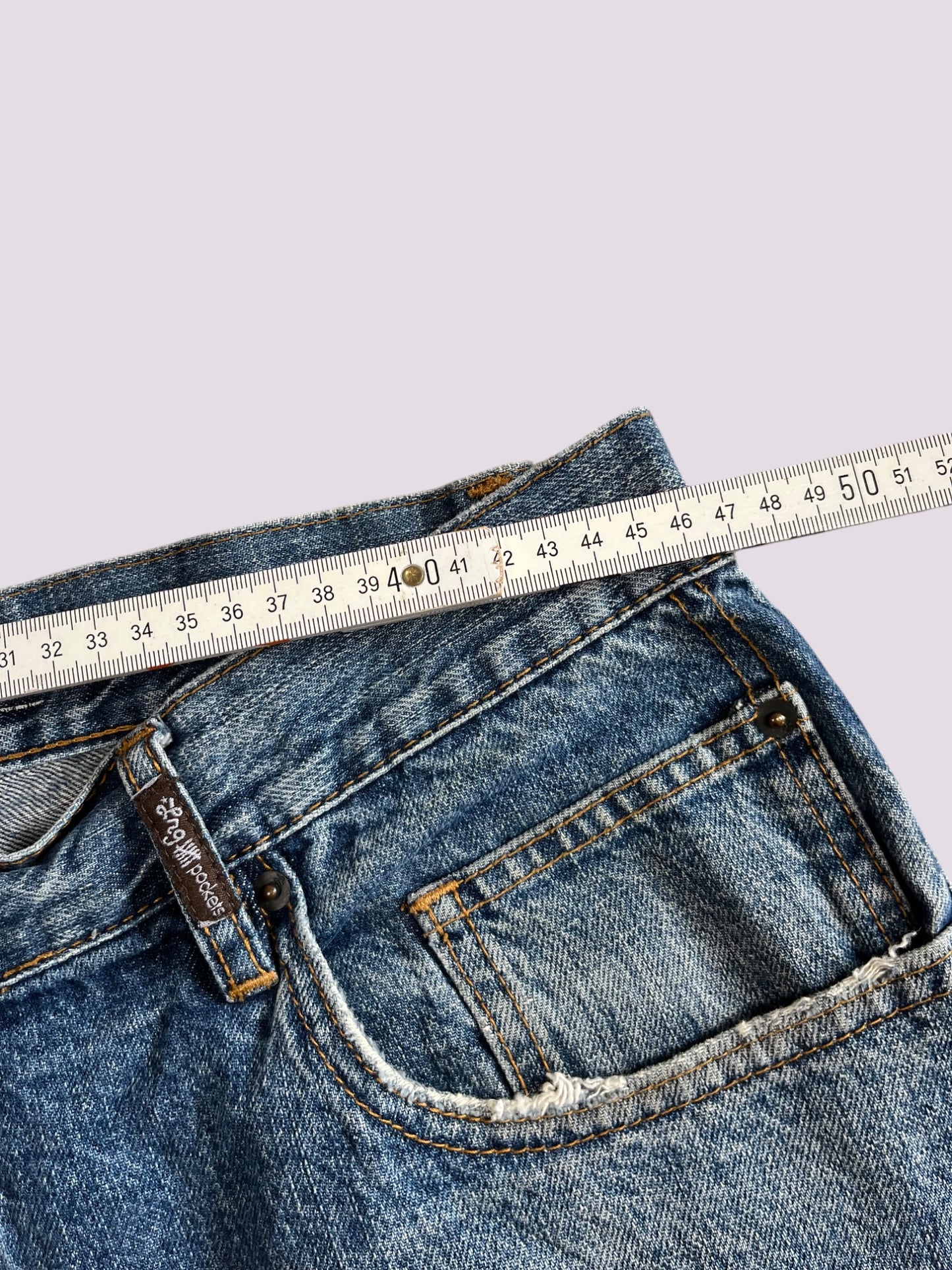 Baggy Jeans Shorts / Jorts Gr 36