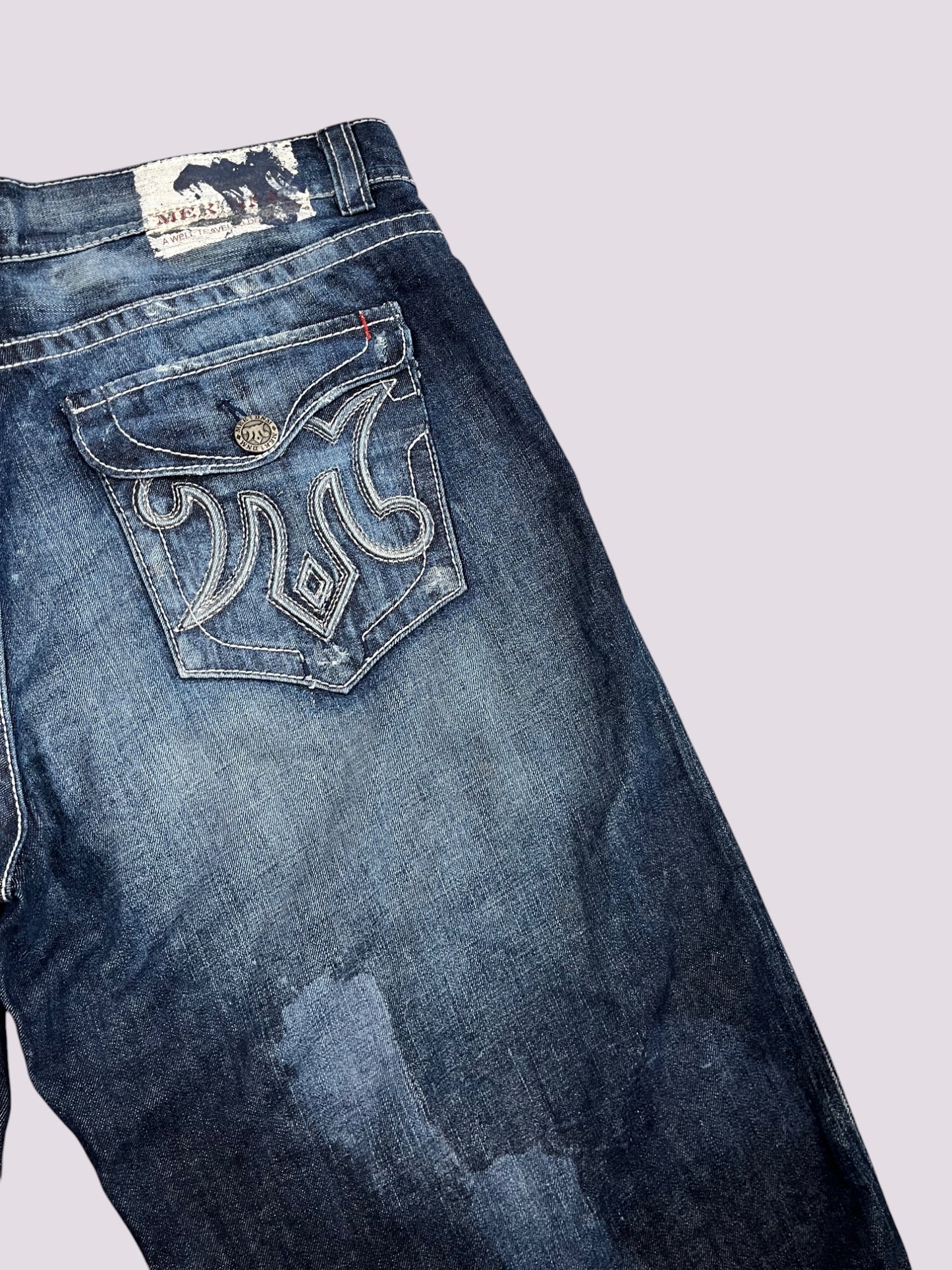 Baggy Jeans Shorts / Jorts Gr 40