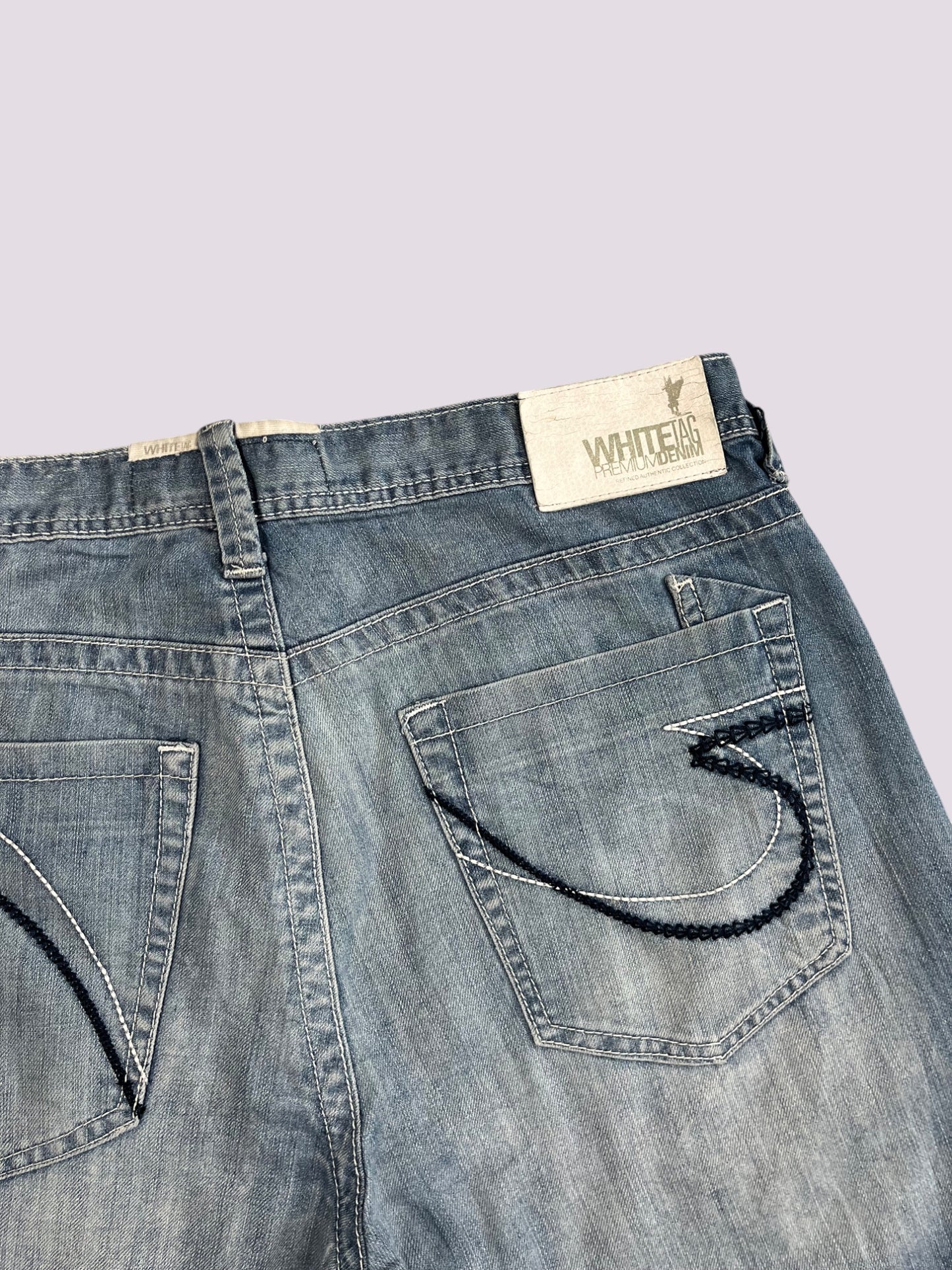 Baggy Jeans Shorts / Jorts Gr 36