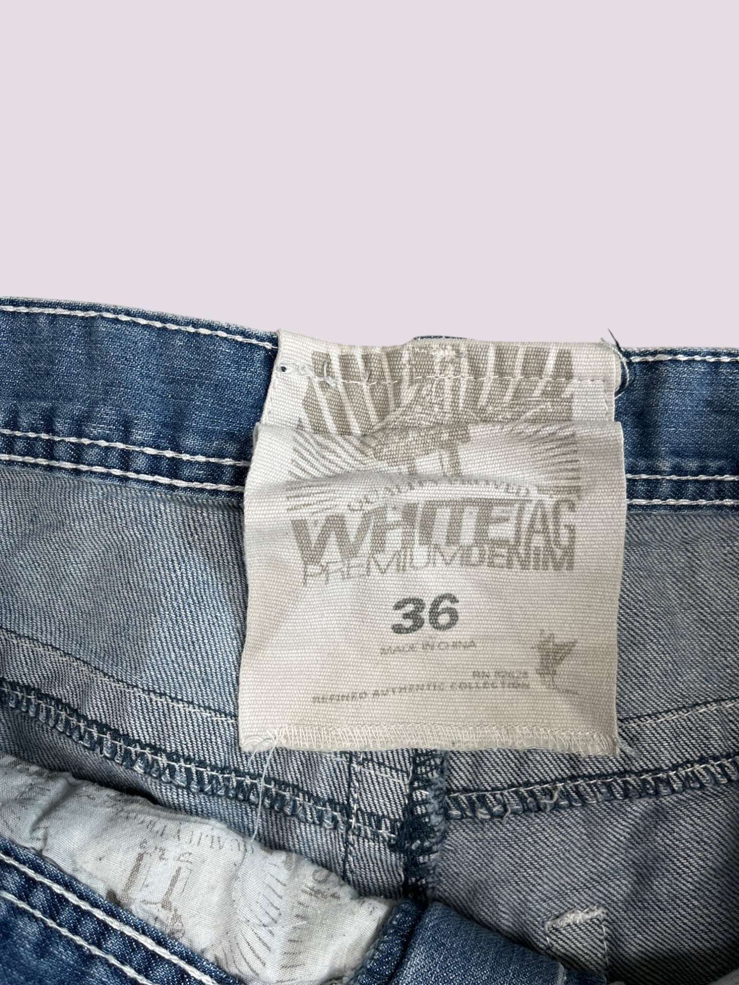Baggy Jeans Shorts / Jorts Gr 36