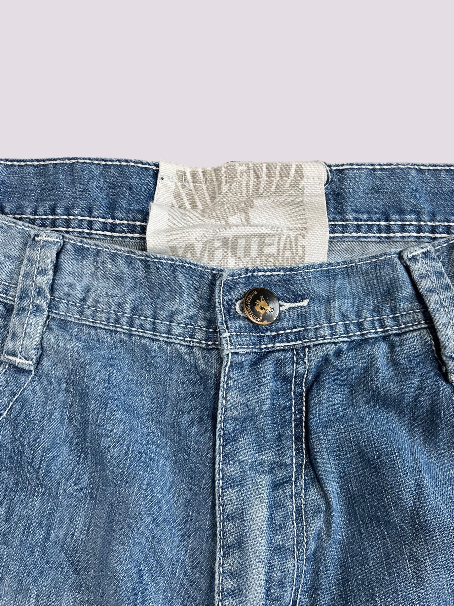Baggy Jeans Shorts / Jorts Gr 36