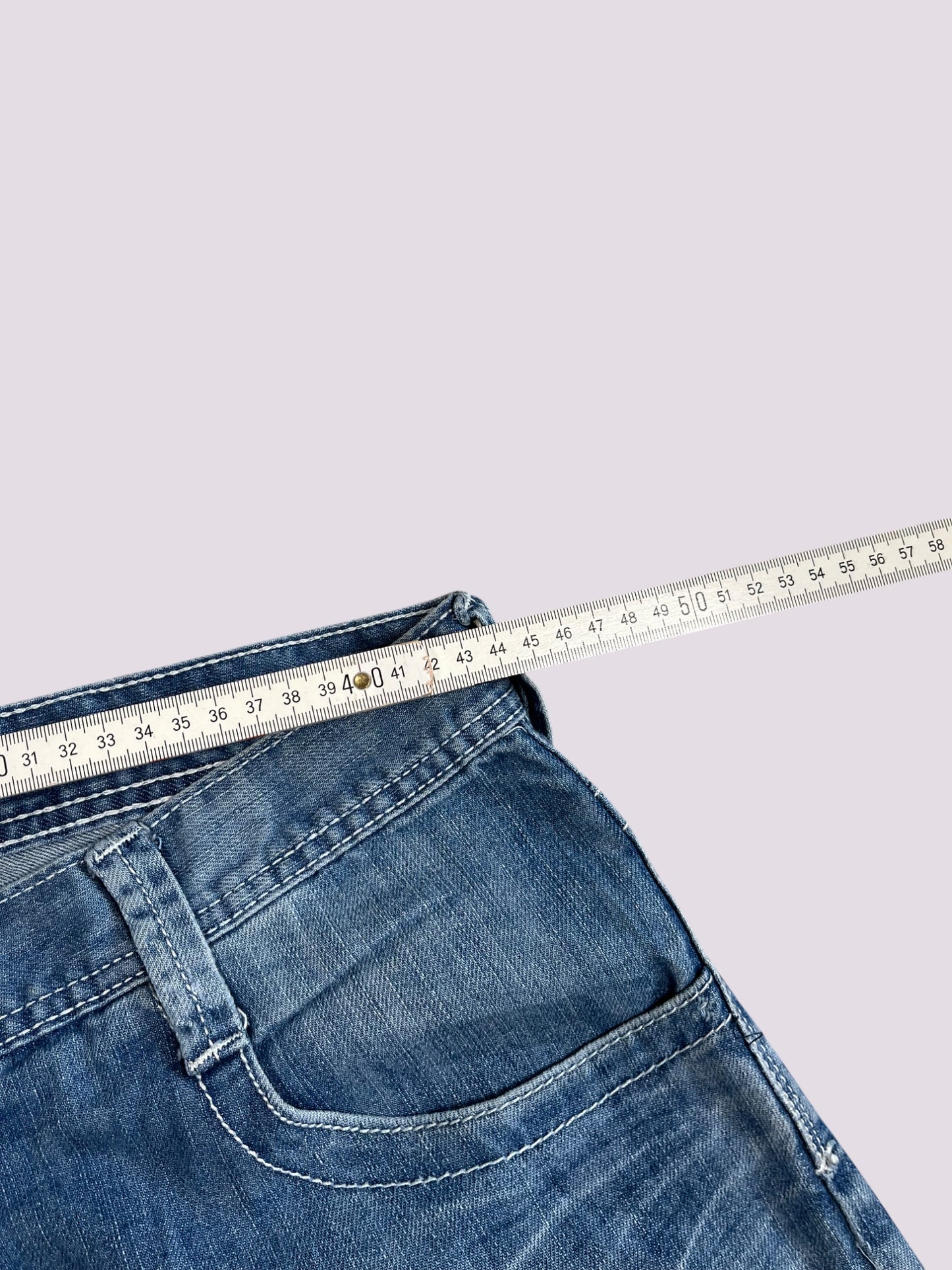 Baggy Jeans Shorts / Jorts Gr 36
