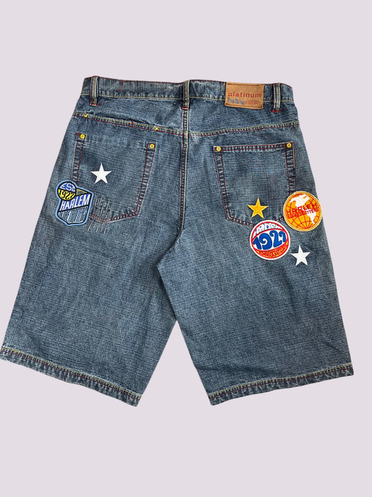 Fubu Baggy Jeans Shorts / Jort
