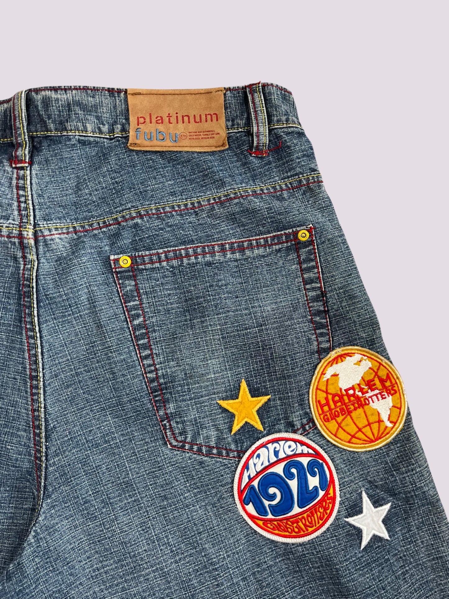 Fubu Baggy Jeans Shorts / Jort