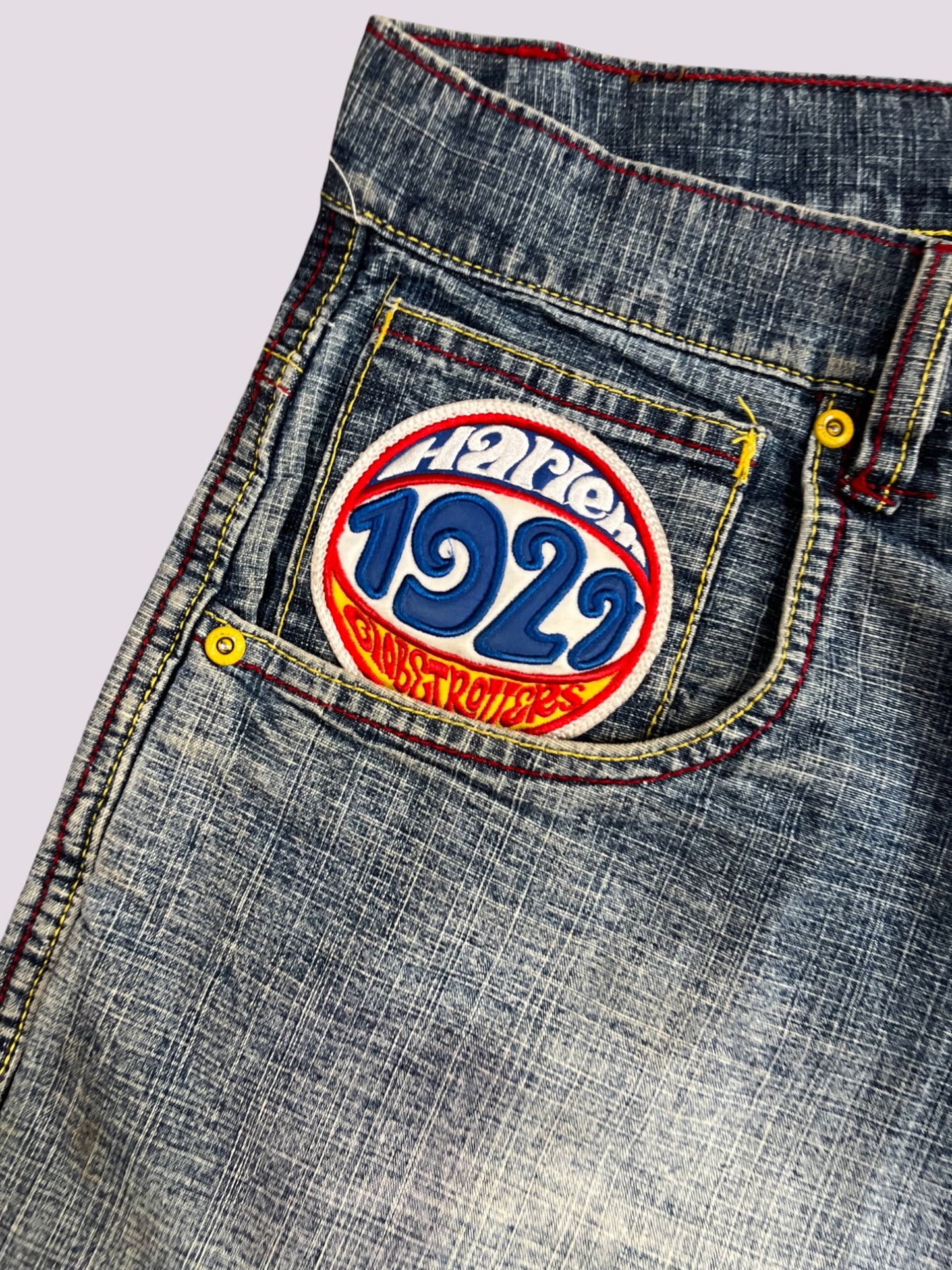 Fubu Baggy Jeans Shorts / Jort