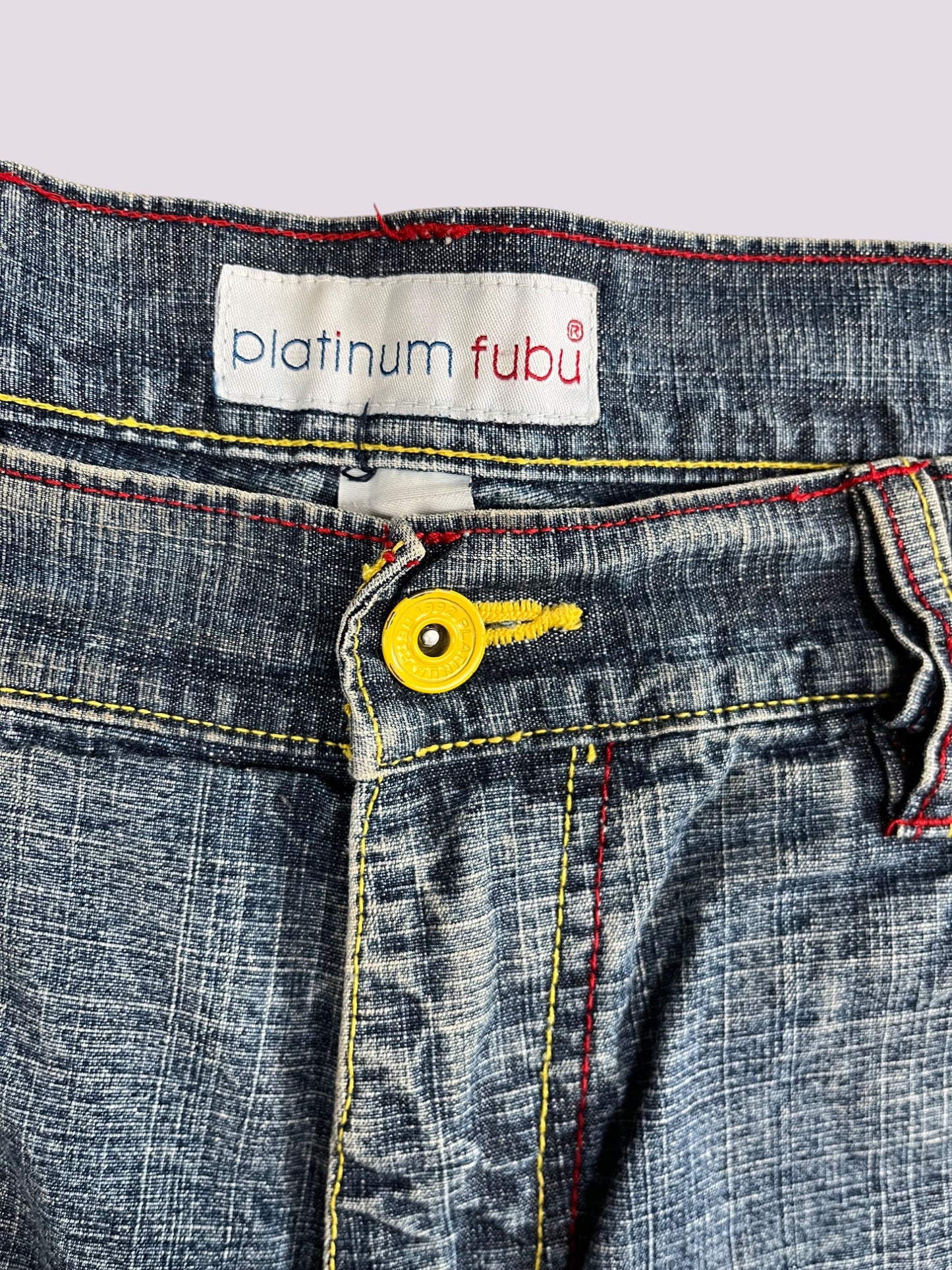 Fubu Baggy Jeans Shorts / Jort