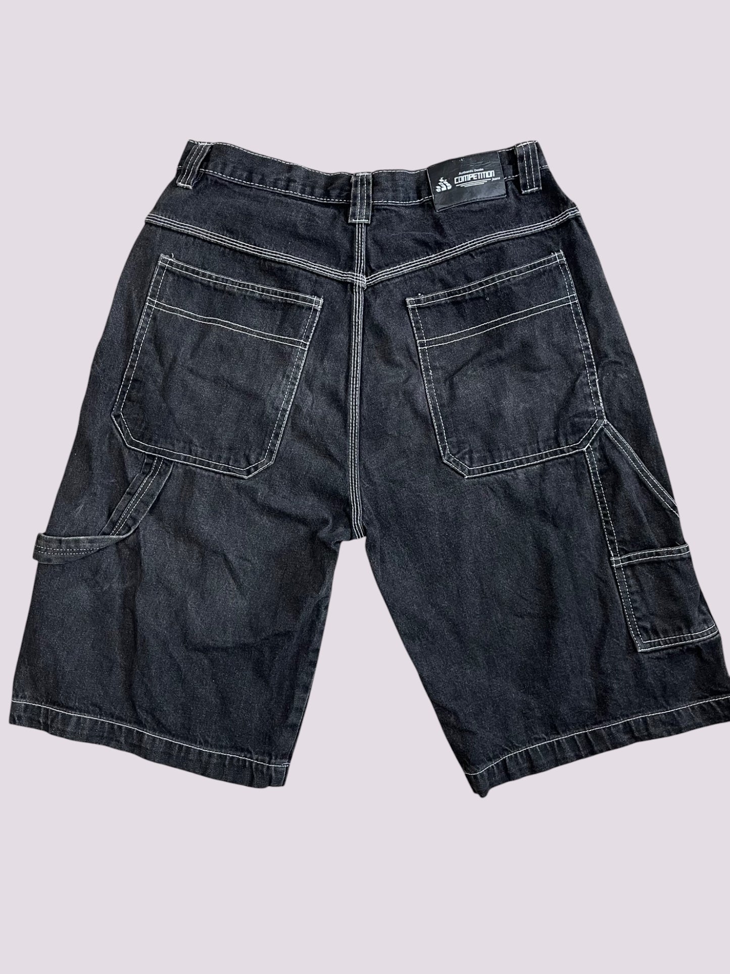 Jeans Shorts / Jort Schwarz