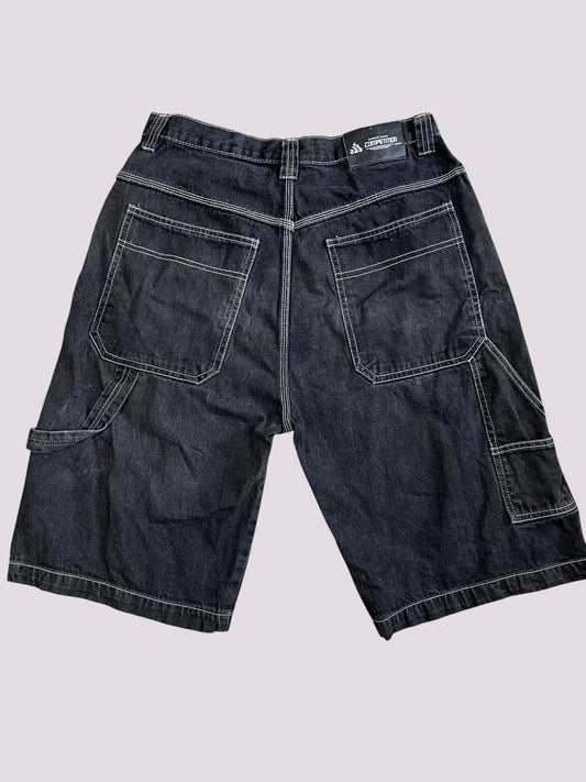Jeans Shorts / Jort Schwarz