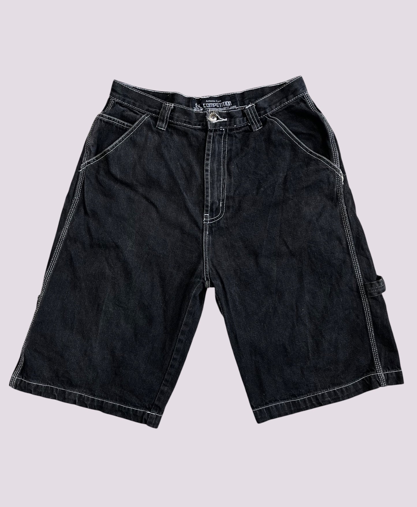 Jeans Shorts / Jort Schwarz
