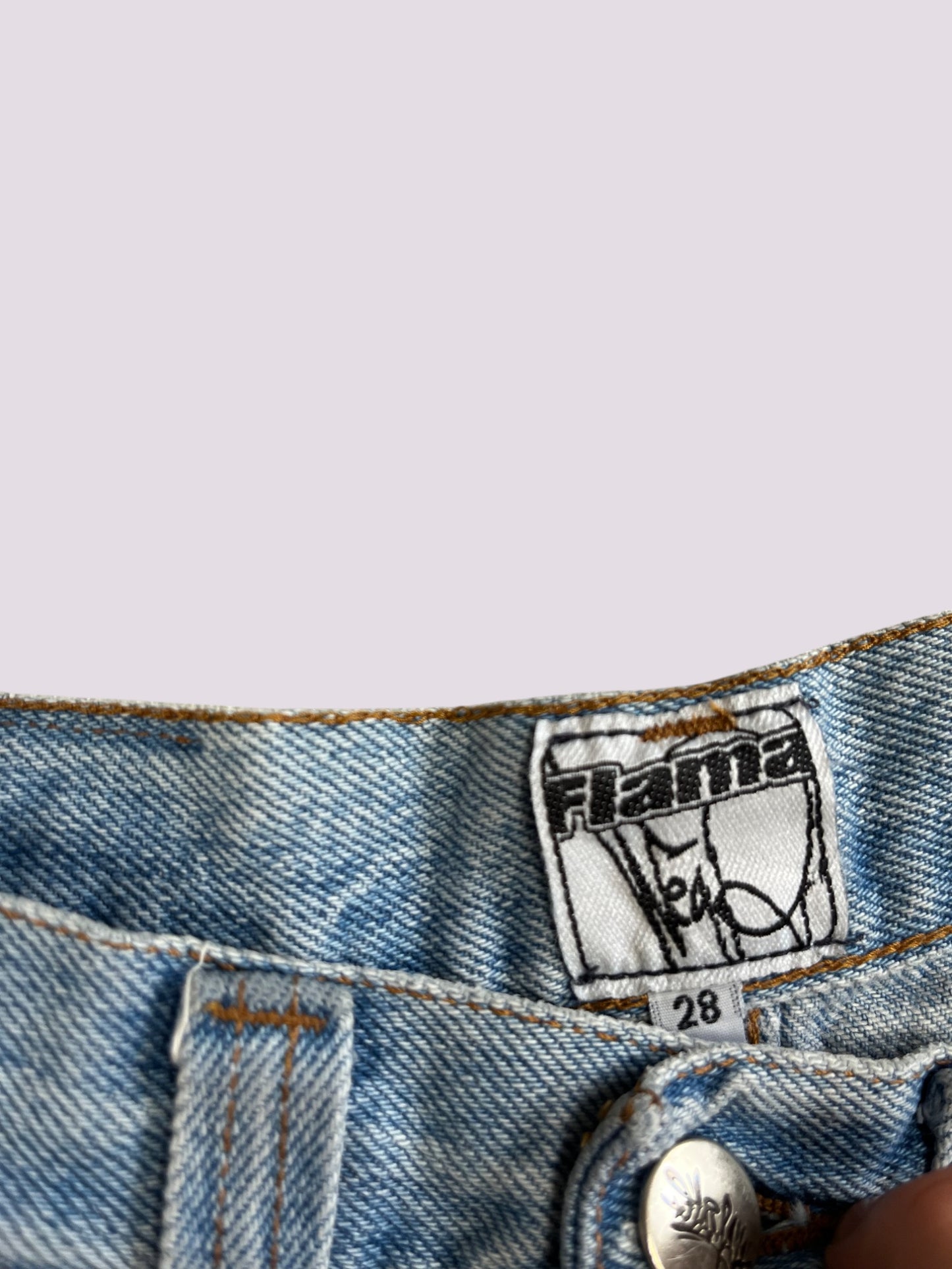 Flama Jeans Shorts / Jort