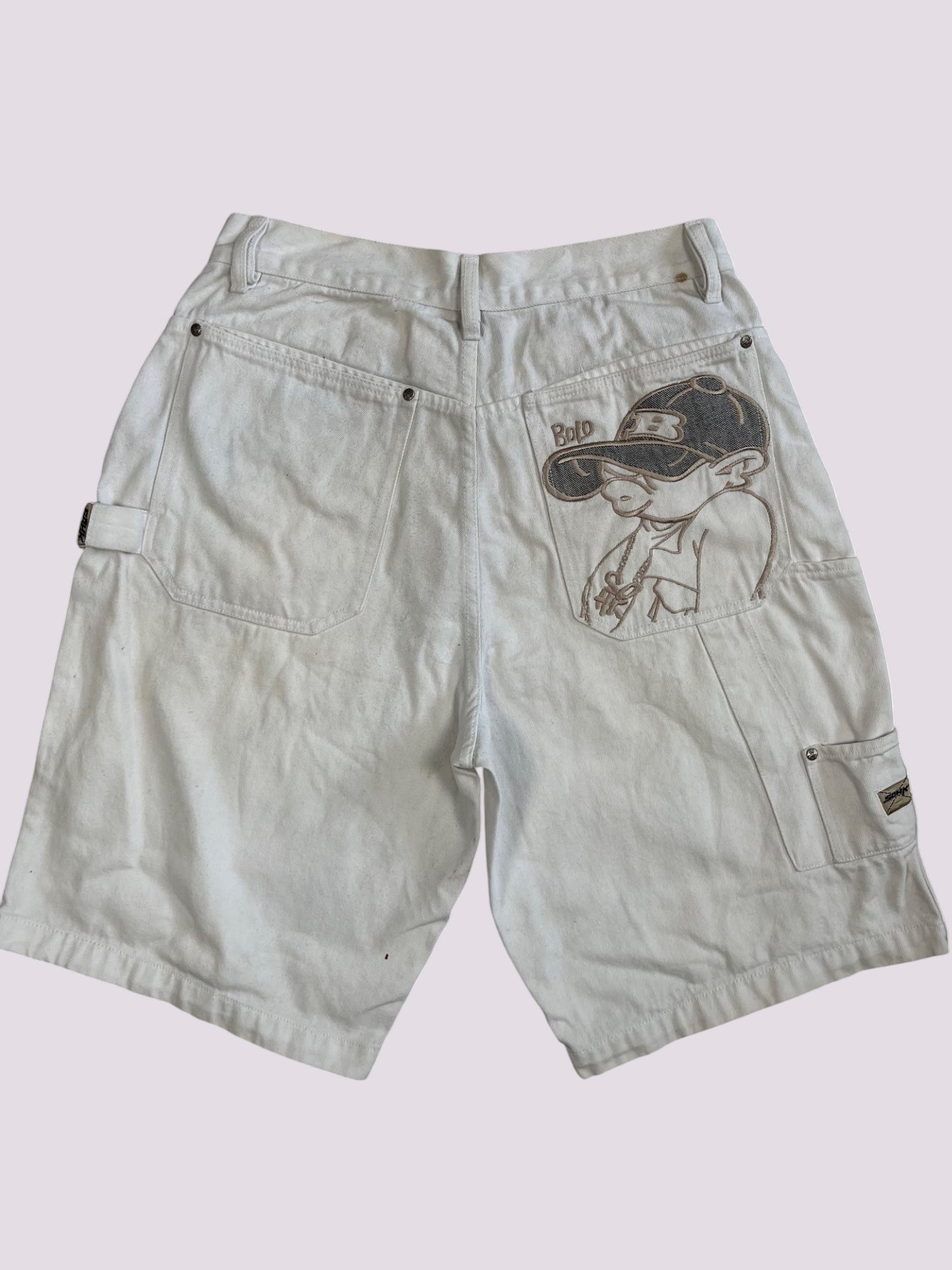 SOHK Jeans Shorts / Jort weiss