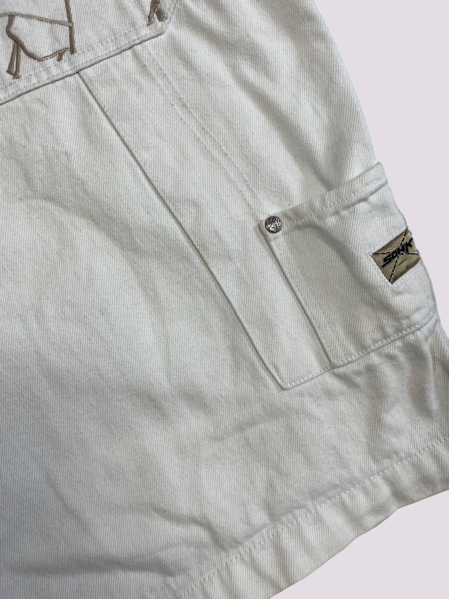 SOHK Jeans Shorts / Jort weiss