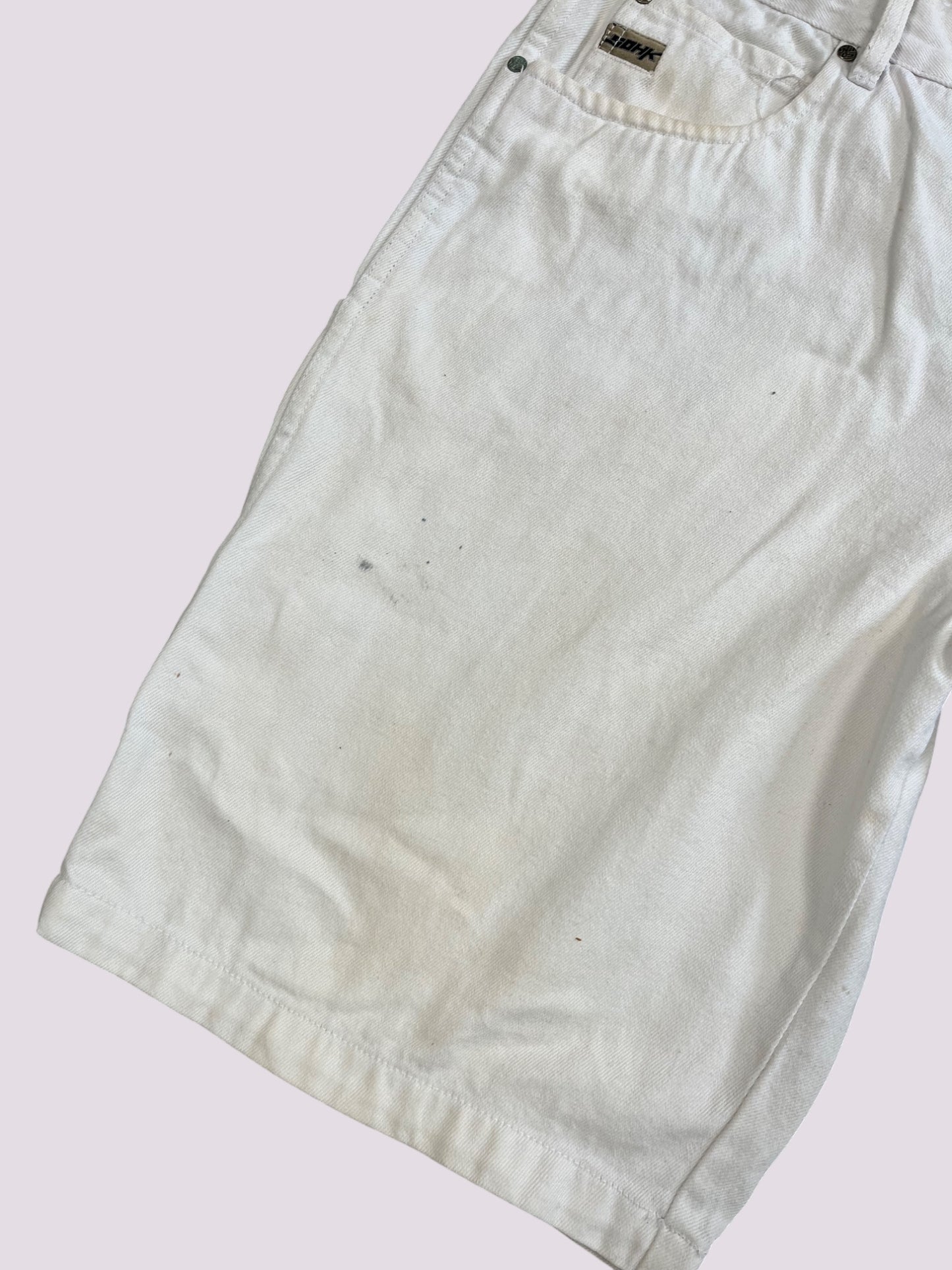 SOHK Jeans Shorts / Jort weiss