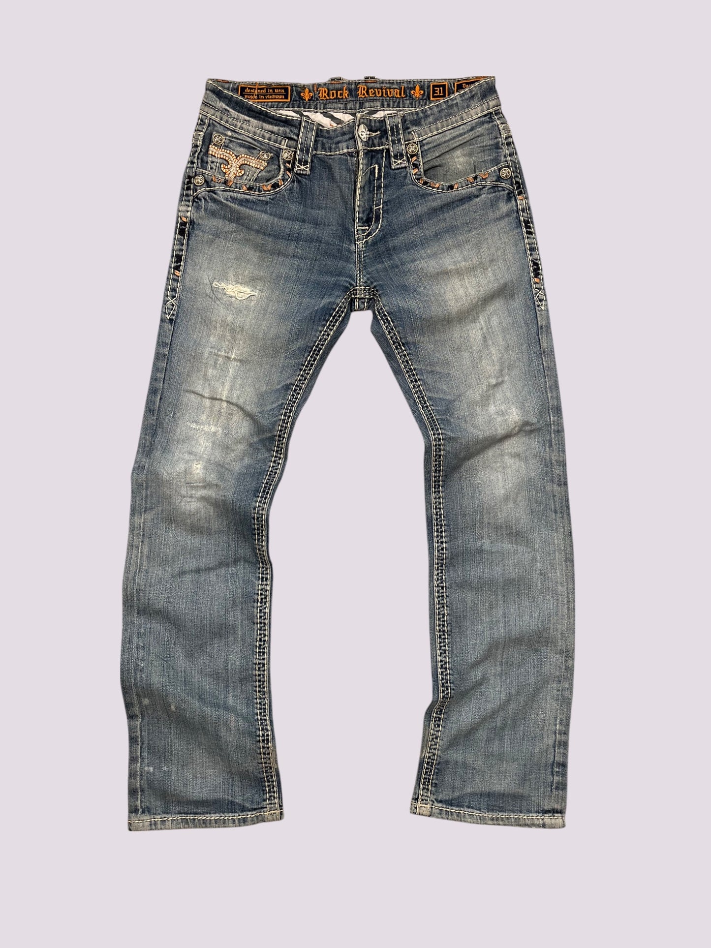 Rock Revival Unisex straight Jeans Gr. 31