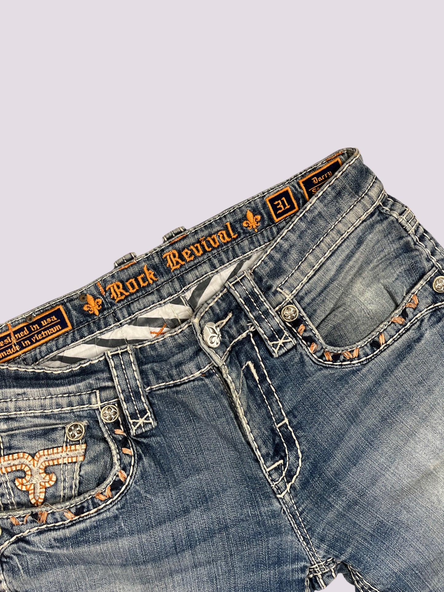 Rock Revival Unisex straight Jeans Gr. 31