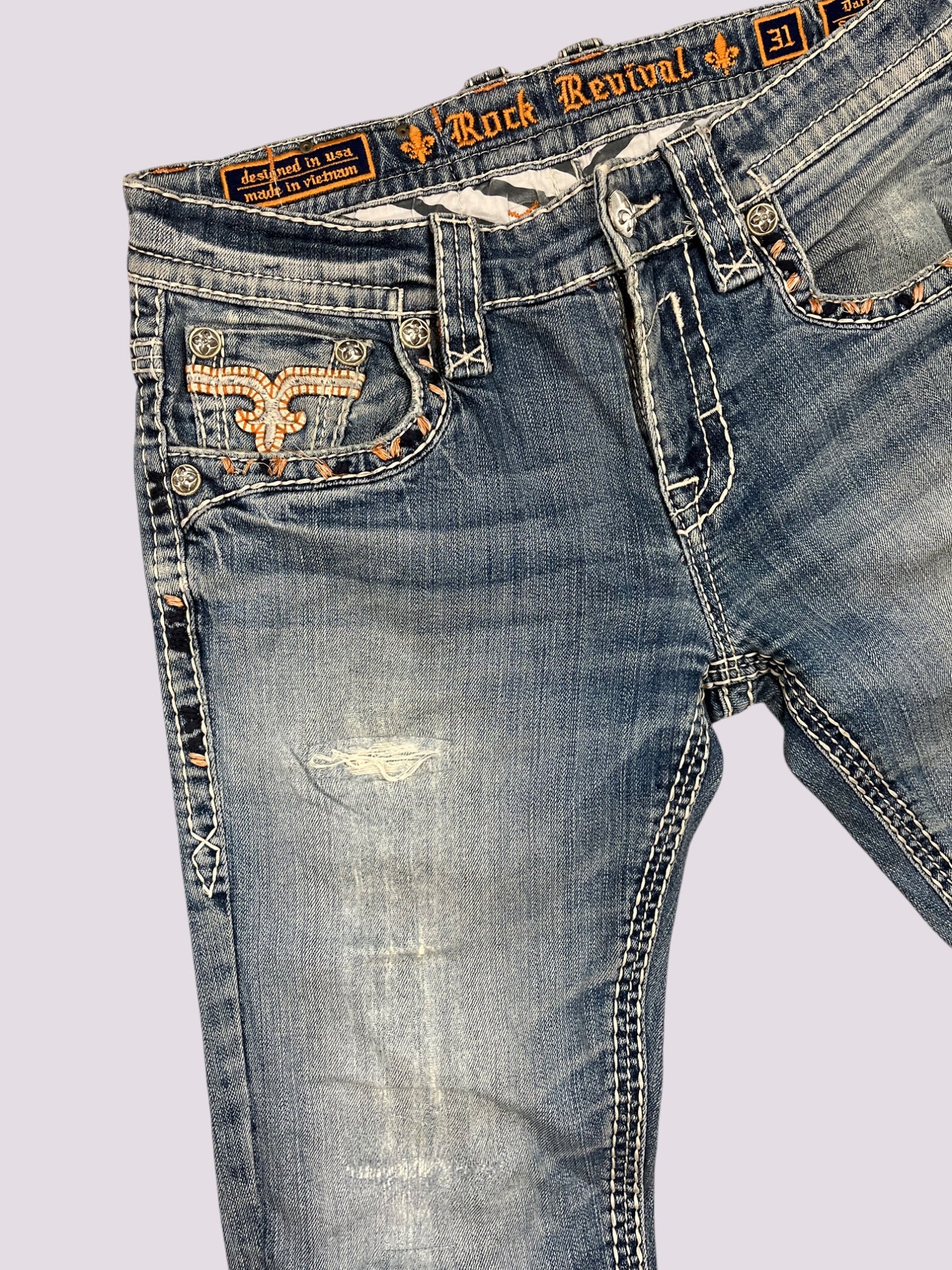 Rock Revival Unisex straight Jeans Gr. 31