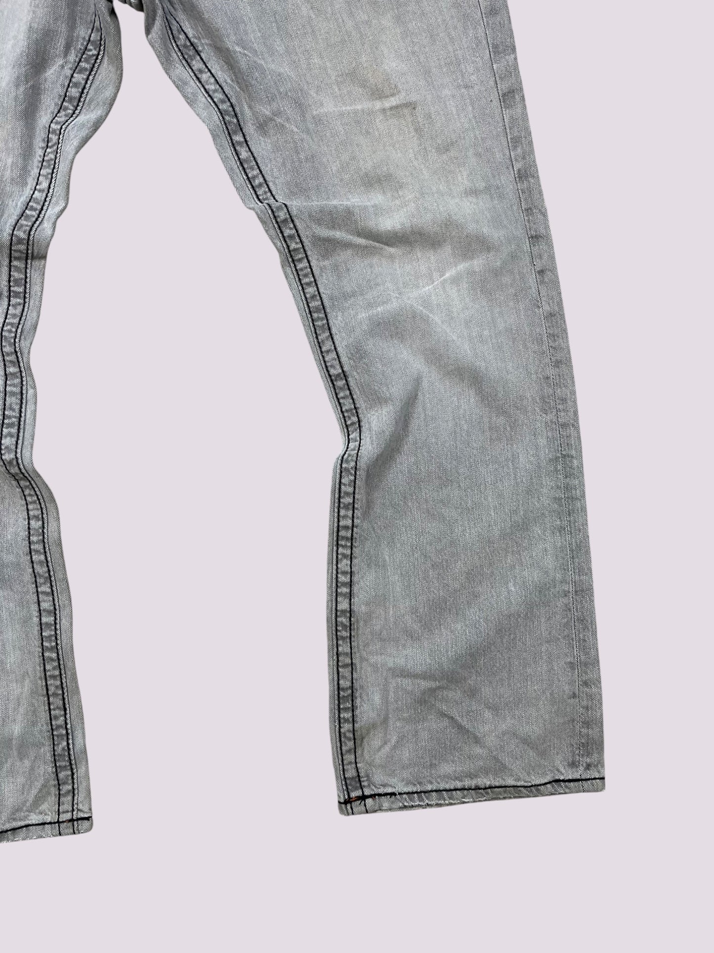Rock Revival Jeans Grau Gr 38