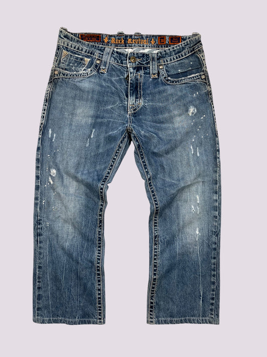 Rock Revival Baggy Jeans Gr 36