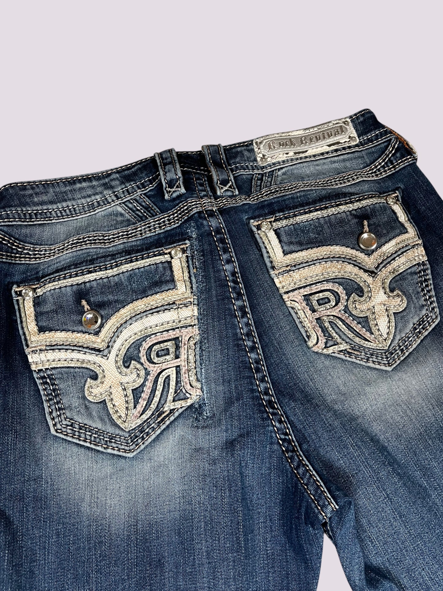 Rock Revival Straight Leg Jeans Gr. 31