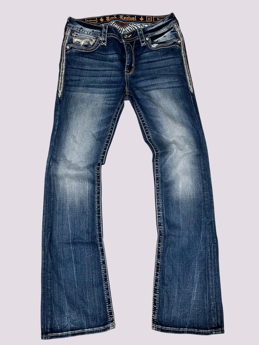 Rock Revival Straight Leg Jeans Gr. 31