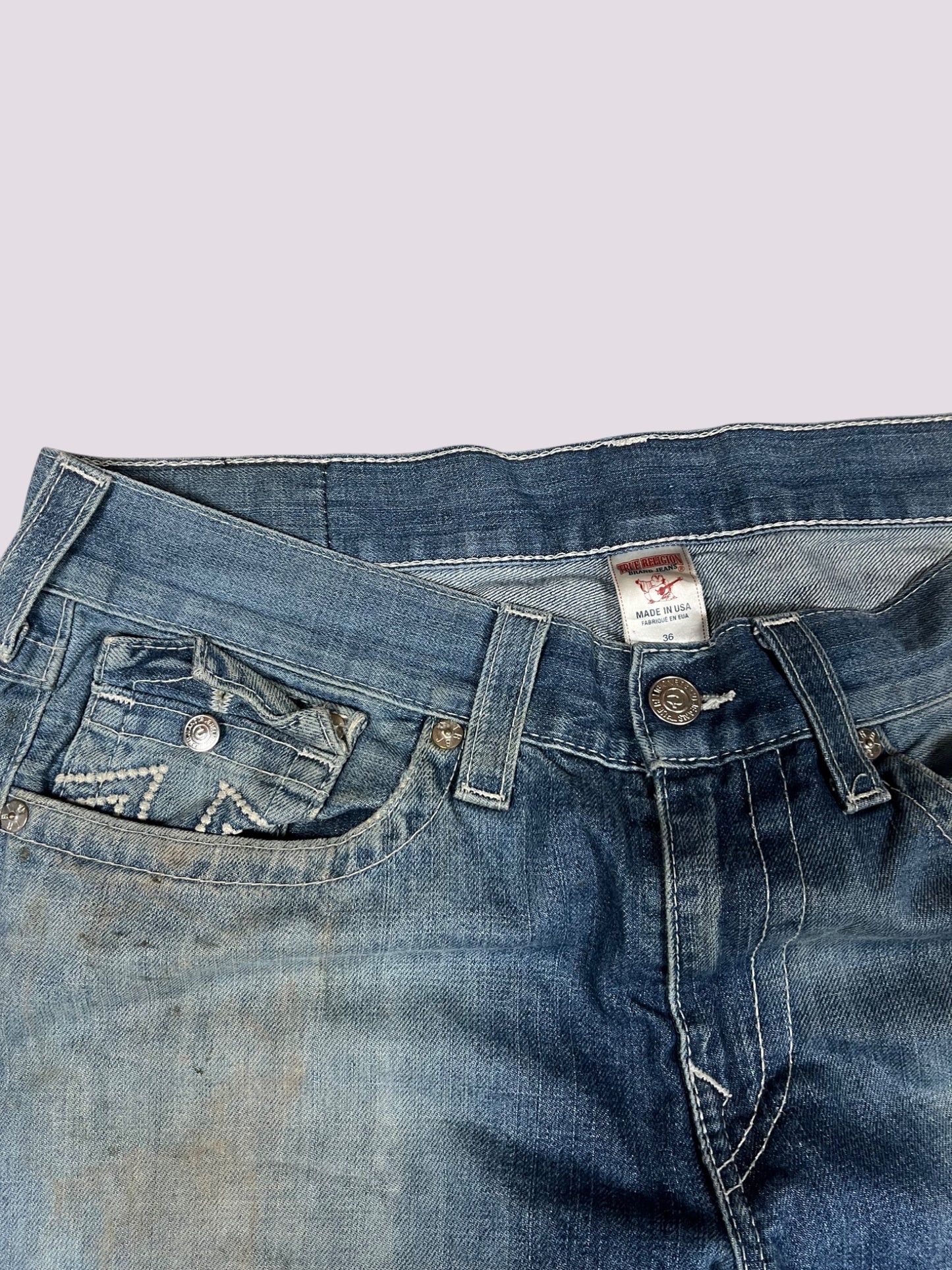 True Religion Flared Jeans Größe 36
