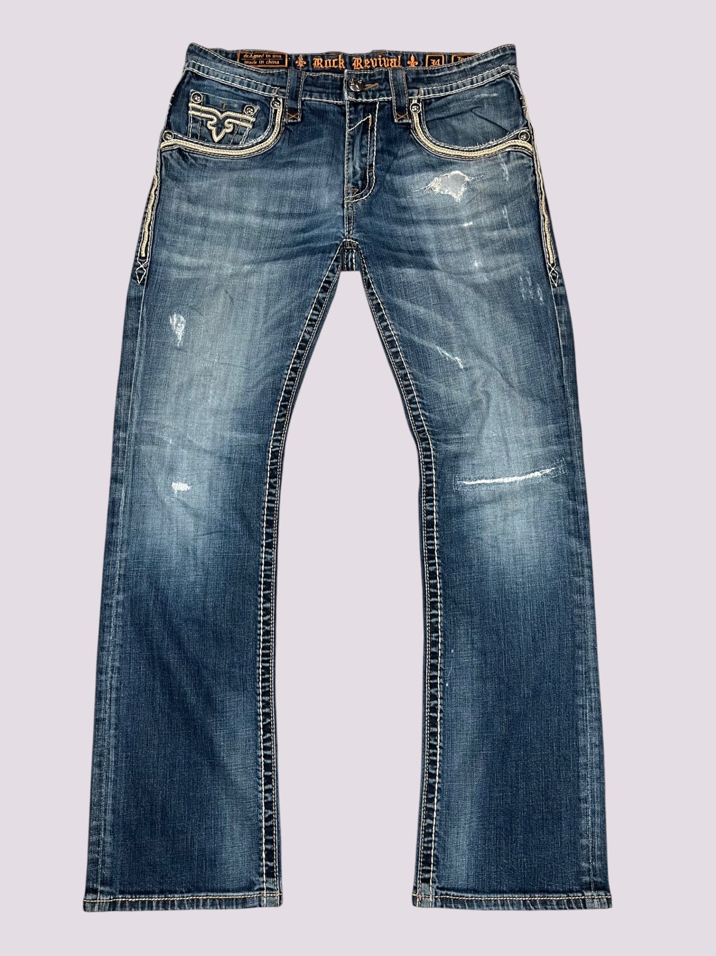 Rock Revival Straight Jeans Gr.34