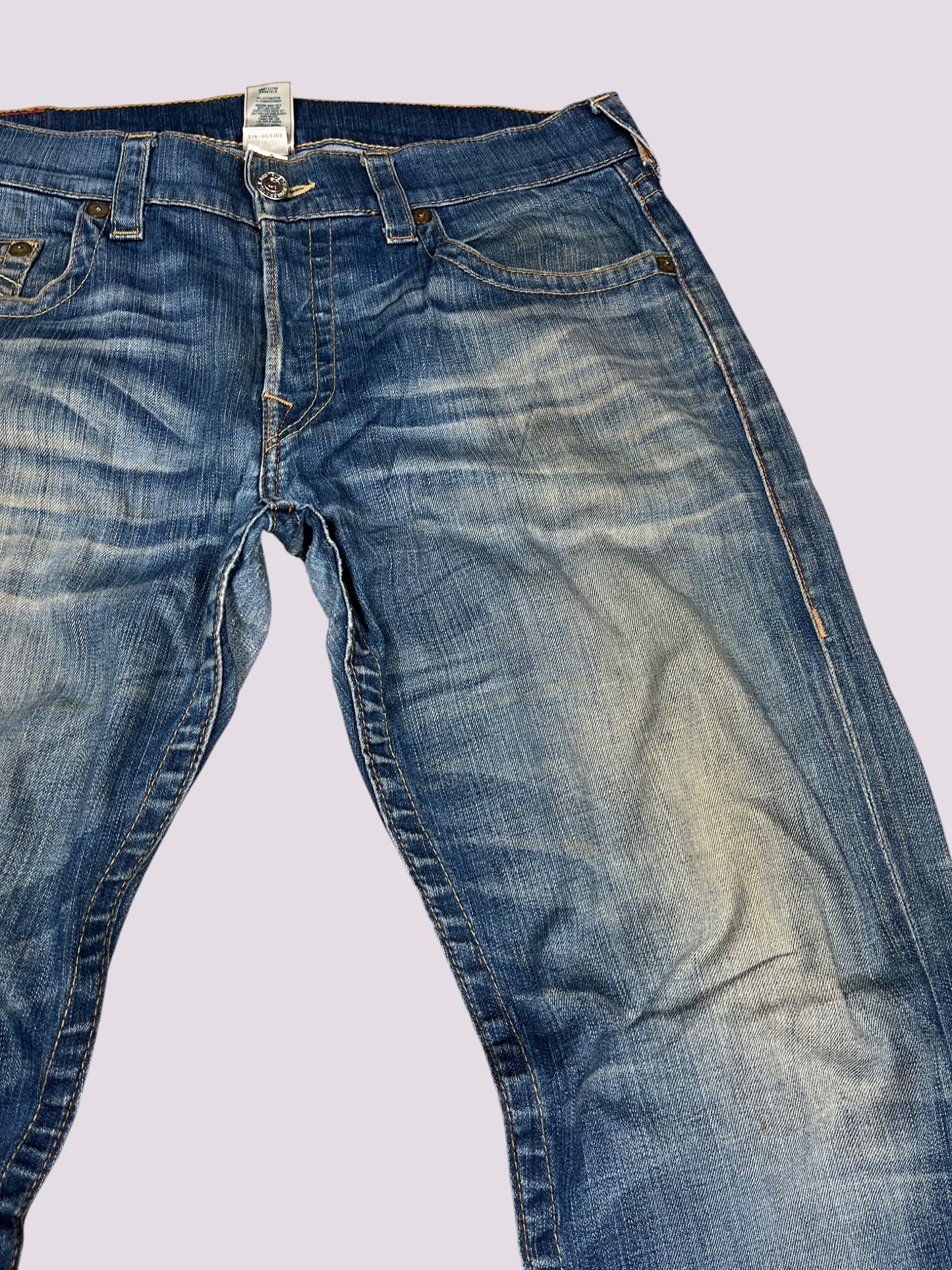 True Religion Straight Leg Jeans Gr 36