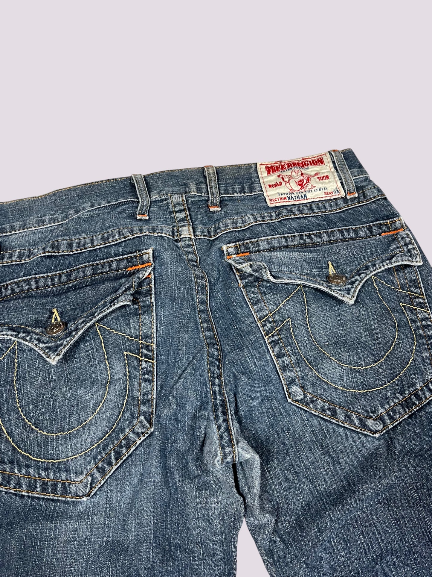 True Religion Straight Leg Jeans Gr 34