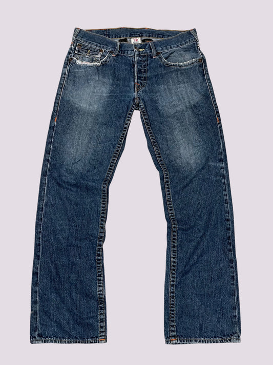 True Religion Straight Leg Jeans Gr 34