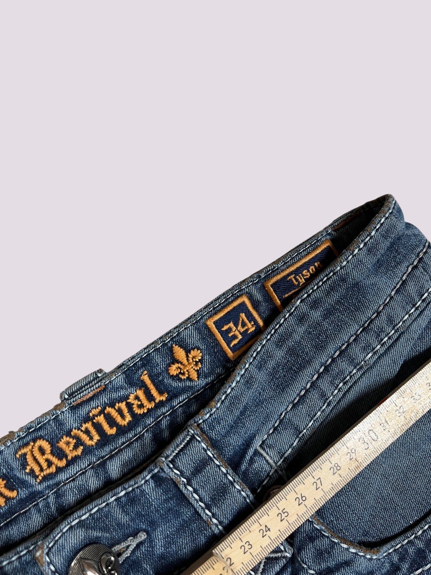 Rock Revival Straight Leg Jeans Gr 34