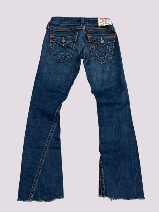 True Religion Flared Baggy Jeans Gr 24