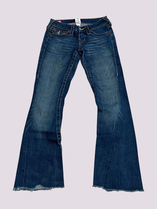 True Religion Flared Baggy Jeans Gr 24