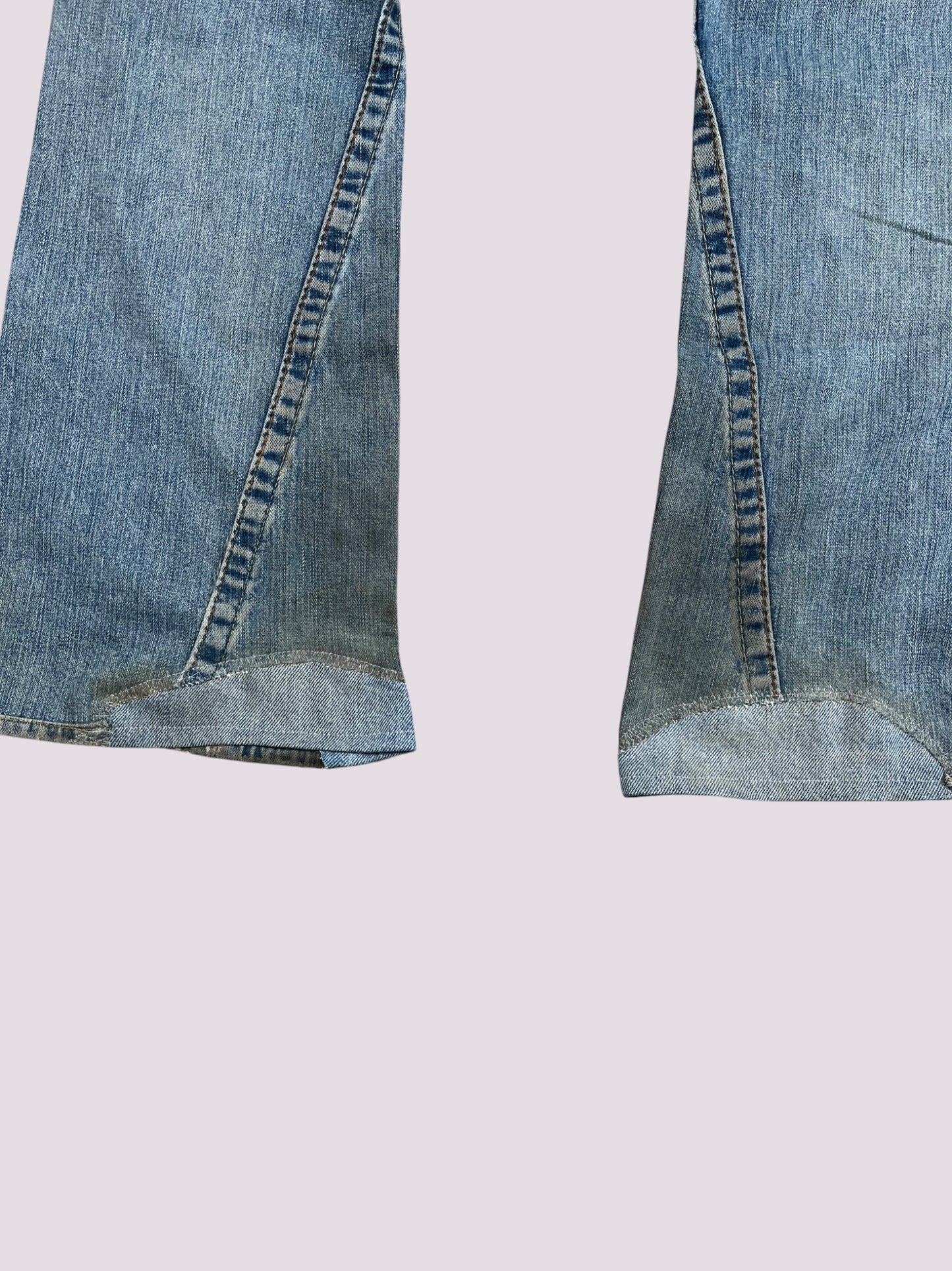 True Religion Flared Baggy Jeans Gr L